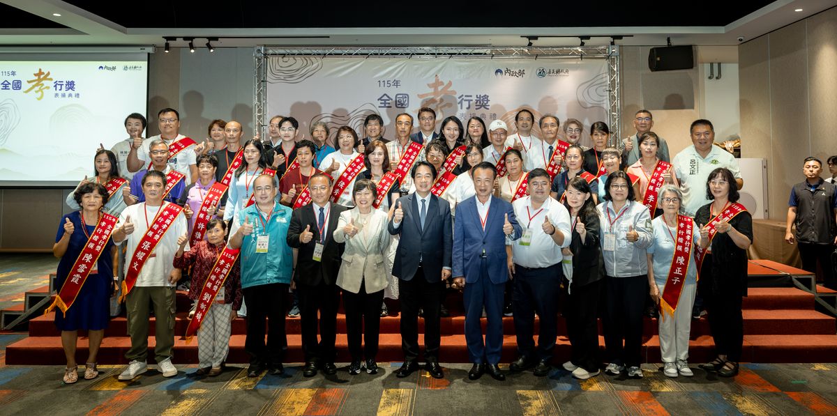 醫教系楊儀珈榮獲115年全國孝行獎　賴清德總統肯定以科技助失語父親重拾表達