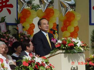 王金平院長肯定本校辦學成績