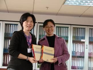嬰幼兒保育系段慧瑩老師與華東師範大學學前教育與特殊教育學院交換兩岸幼兒教保育叢書