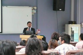 劉瀚宇教授主講「通識教育的真善美」。