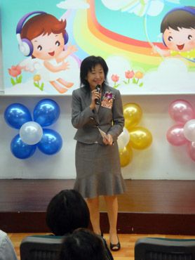 盛所長表示：「聽語中心」是與世界接軌的平台。