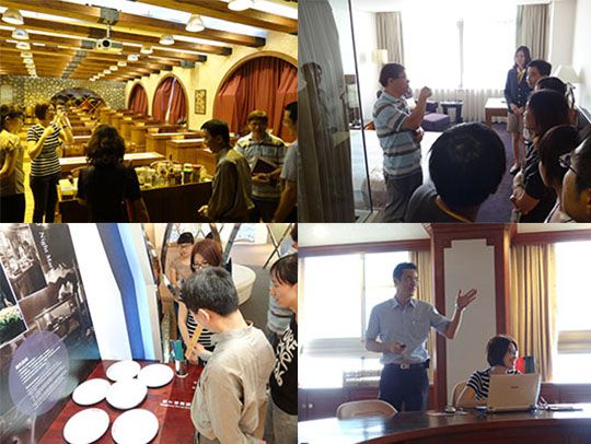 國高餐大-實地走訪品酒專業特色教室、校內實習旅館與多媒體烹飪特色教室