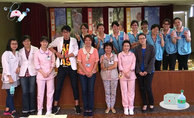 美麗老師與同學合照