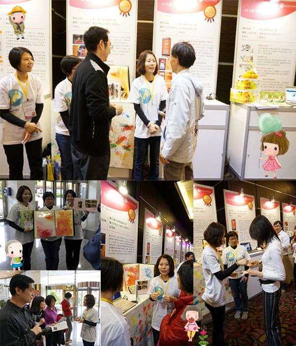 團隊成果展示交流時間；團隊接受各家媒體訪問