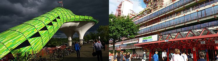 造型聞名的RWTH Aachen,University Hospital