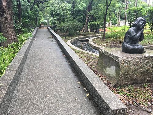 北護癒花園景色