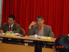 保健組評鑑委員與教師晤談